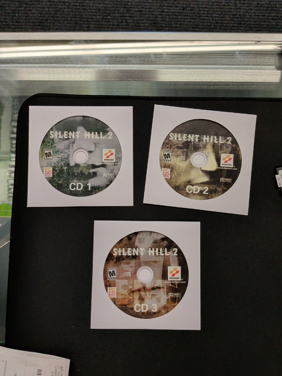 Silent Hill 2 PC - DISCS ONLY NO BOX OR MANUAL INCLUDED