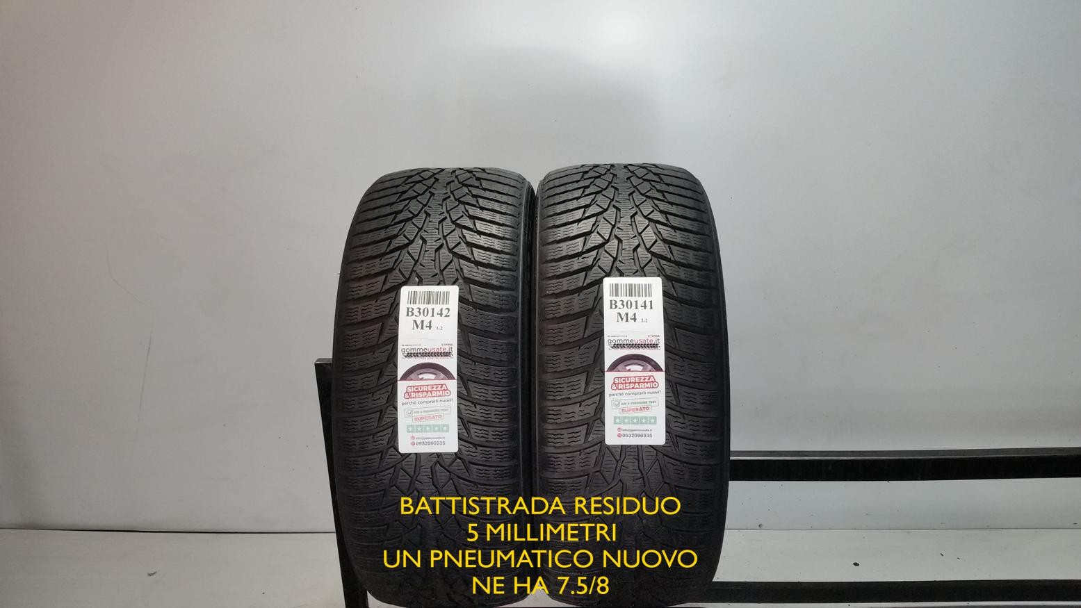 GOMME USATE  TERMICHE 235/50R17 100V NOKIAN WR D4 PNEUMATICI B30142