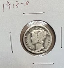 1918 S Mercury Dime In Good Condition