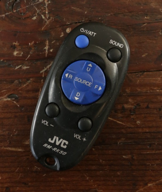 RM-RK50 JVC Remote Control USED UNTESTED