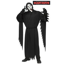 Wassup Scream Stalker Ghost Face and Scary Movie Adult Costume