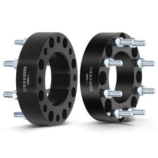 2 Wheel Spacers 8x180 Bore 124.1mm For Chevrolet Silverado 2500