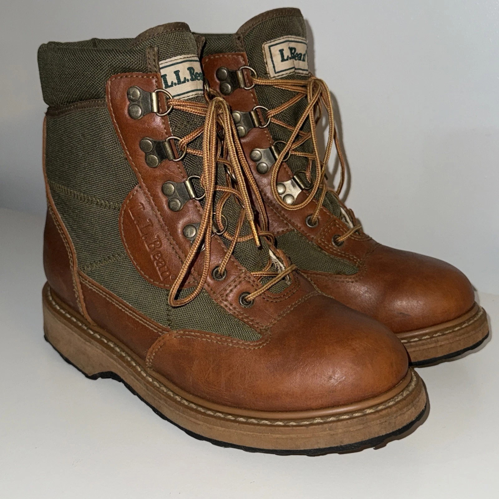 LL Bean Fly Fishing Boots Mens Size 6 Angler Wading Boots Men's Waders