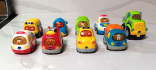 VTech Go Go Smart Wheels Car Lot Of 9  1 Monster truck, Airplane, Taxi, Police