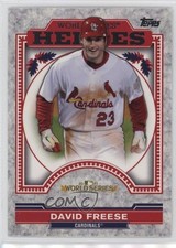 2014 Topps Update World Series Heroes David Freese #WSH-DF 0t2