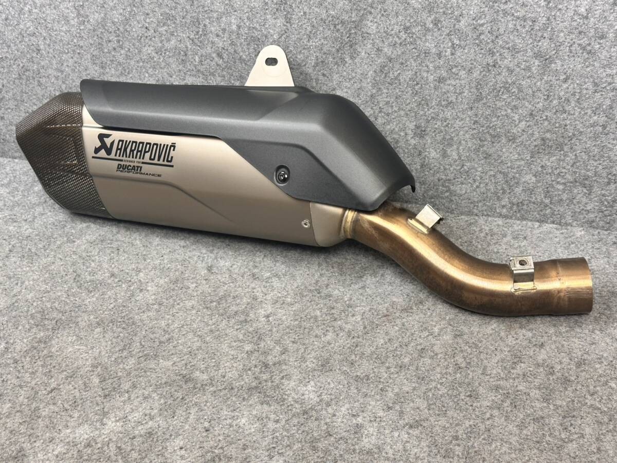 DUCATI Multistrada V4 AKRAPOVIC Slip-on silencer ZDM-A193 Ducati