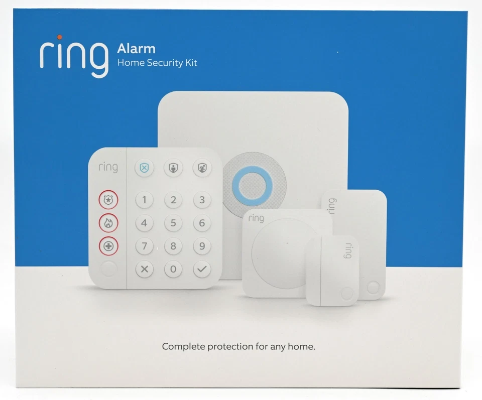 NEW SEALED Ring Alarm 14 Piece Kit 2nd Generation Home Security System - White - Image 2 of 4