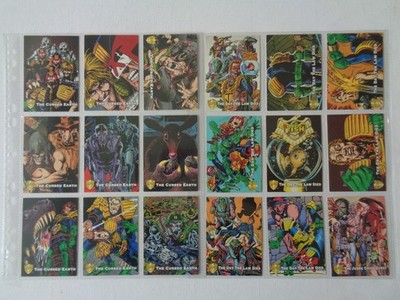 Judge Dredd The Epics Full set of 90 Trading Cards