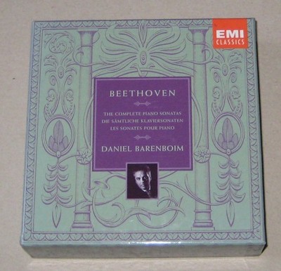 BEETHOVEN. THE COMPLETE PIANO SONATAS. 10 CD BOX SET. DANIEL BARENBOIM