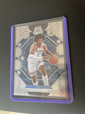 Jalen Williams 2022-23 Panini Mosaic Rookie Card RC OKC Thunder #217