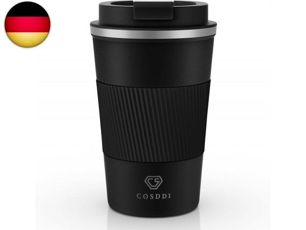Thermobecher- Isolierbecher, Edelstahl Travel Mug, 13Oz/380Ml Vakuum-image