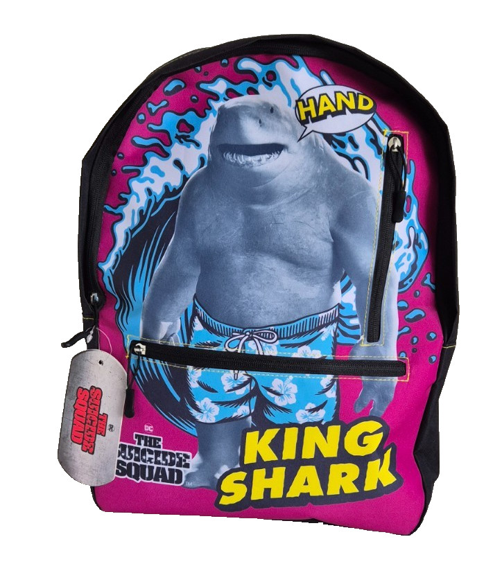 The Suicide Squad King Shark Backpack Pyramid International Backpack Rucksack