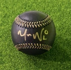 Masyn Winn Signed Auto Baseball ROMLB Black Fanatics Under Wraps MLB Authentic