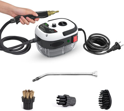 Andoer 2500W Portable Handheld Steam Cleaner with Brush Heads for Home and Auto
