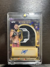 2025 Topps Midnight UFC Charles Jourdain Rookie Relic Auto /5 RRA-CJ