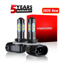 2PCS For Hyundai sonata 2006-2010 881 LED Fog Light Bulbs 6000K 2025 NEW