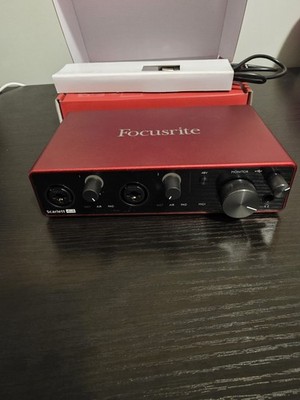 Focusrite Scarlett 4i4 3rd Gen USB Audio Interface Tested Working