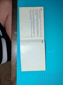 Nintendo NES Manual Only Pin Bot 