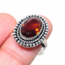 Smoky Quartz Gemstone 925 Sterling Silver Jewelry All Size Ring For Gift