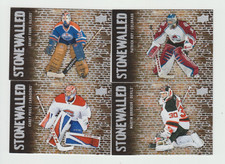 2018-19 UD Stonewalled Insert Cards,  U Pick  Pls READ