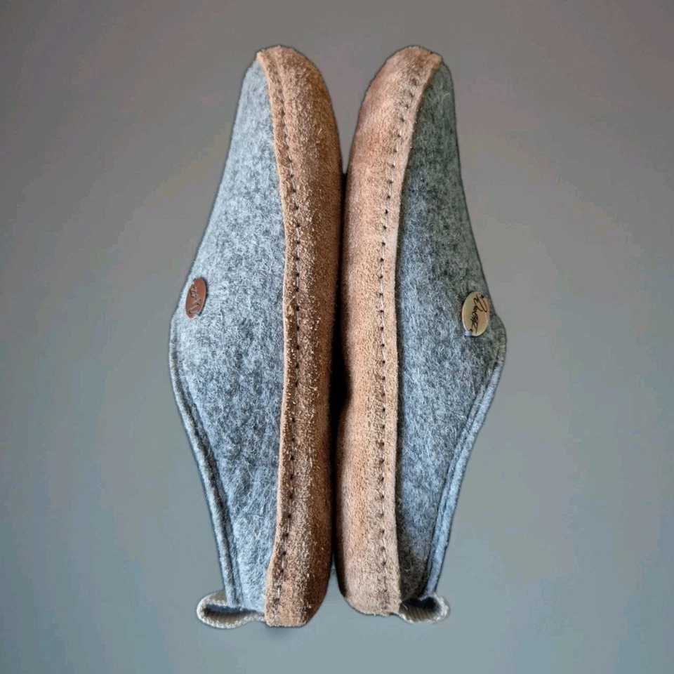 ZAPATILLAS WOOLFIT TUNDRA/GRIS LT/SUELA DE CUERO/VARIAS TALLAS/USADAS Foto 2 de 4