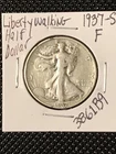 1937-S Liberty Walking Half Dollar   F