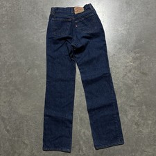 VTG 80s Levis 501 Jeans Size 26x31 Blue Straight Button Fly Dark Wash Denim USA