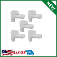 Spigot Faucet Drum Faucet, White Flow 3/4 Plastic Faucet Spigot for 5, 6 Gallon