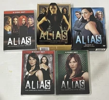 ALIAS: Complete TV Series, Seasons 1-5 (DVD, 2001-06) Jennifer Garner