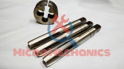 Best Quality BSF Threading Hand Taps Set Of 3 Pcs 9/32'' BSF 26 TPI India's Best