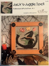 The Victoria Sampler/Design by Cathy Jean- Jack o' Juggle Spell chart