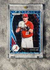 Chase Lee 2021 Prizm Draft Picks Blue Velocity Prizm Prospect Parallel
