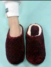 Women Winter Slippers Warm Fluffy Fleeces Soft Bottom Indoor Slip-on