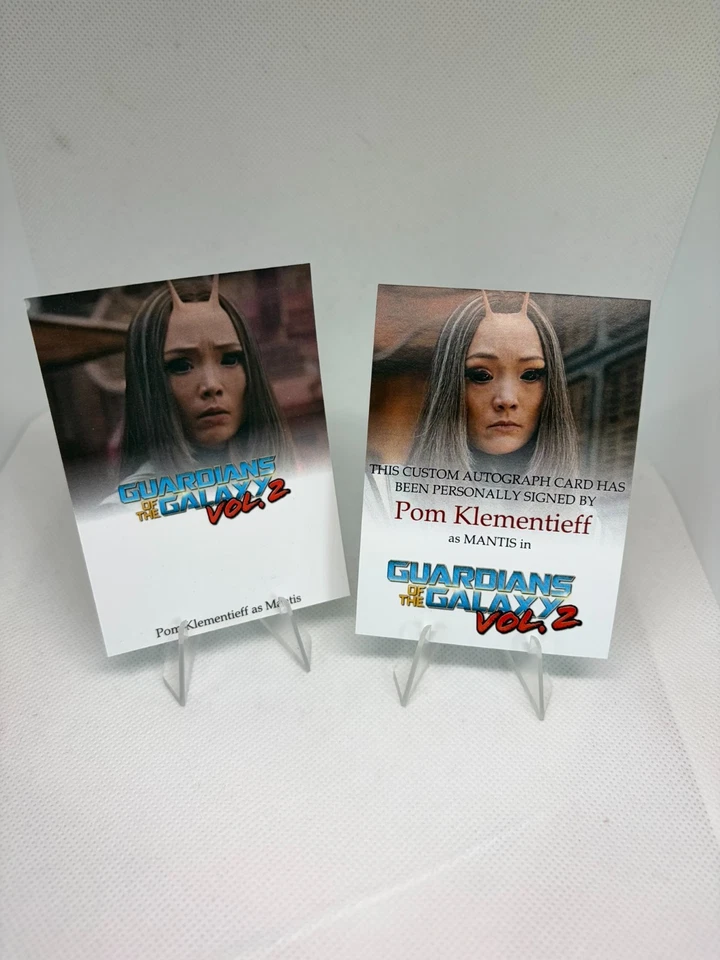 Pom Klementieff Custom Card Mantis Guardians of the Galaxy Vol. 2 – NOT SIGNED - Photo 1/1