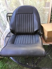 triumph gt6 seat  /passengers , hole in base and back , grubby, needs scrubbing 