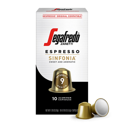 Segafredo Zanetti Espresso Capsules – Aluminum Pods for Nespresso