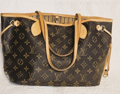 Louis Vuitton Neverfull Monogram Tote PM Brown Canvas