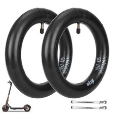 LUCK4U 2-Pack 10x2.125 Replacement Inner Tubes with 10 inches, black