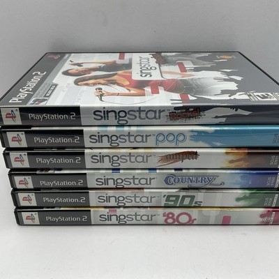 Refurnished Lot Of SingStar (Sony PlayStation 2) Tested & Complete|Excellent