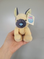 Blue Nosed Friends 4" Bobbi Soft Toy German Shepherd Dog Tatty Teddy BNWT