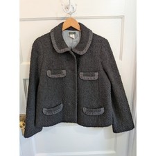 J.Crew Cropped Boucle Yarn Lady Jacket Chanel inspired look