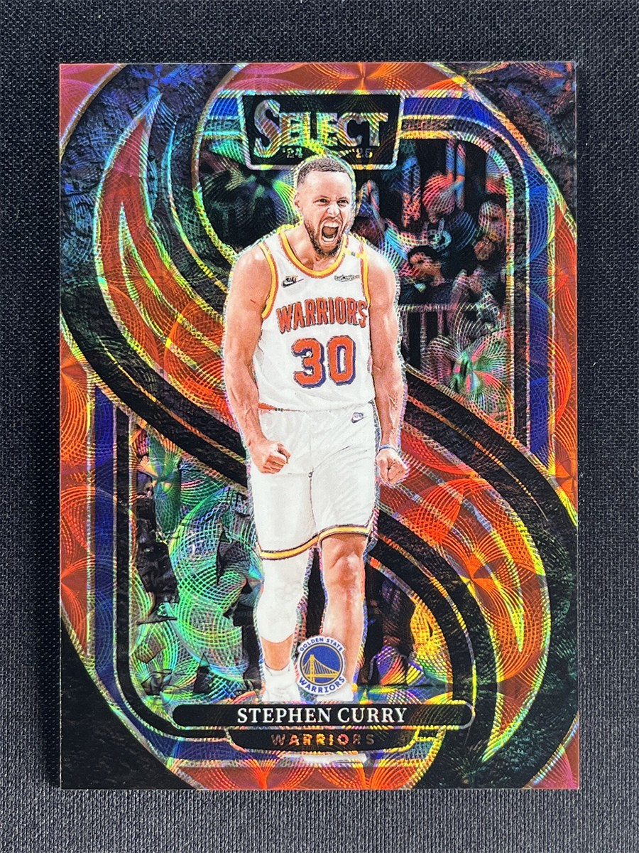 2024-25 Panini Select Stephen Curry #143 Premier Level Red Scope Prizm /249