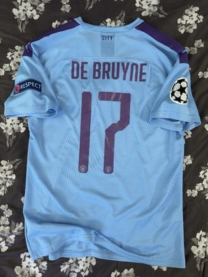 2019/20 Puma Manchester City De Bruyne Player Issue Home Jersey