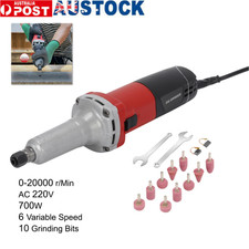 20000r/min Electric Straight Die Grinder Handheld Variable Speed Grinder Machine