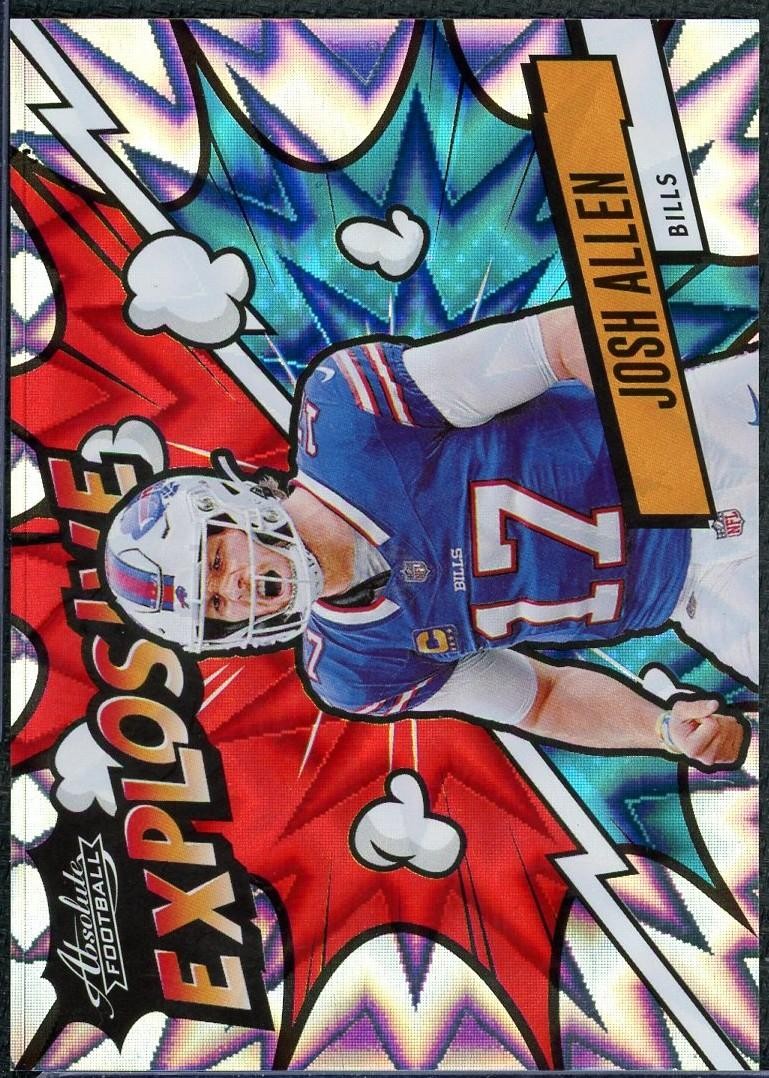 2024 Panini Absolute Josh Allen Explosive #EX-JAN