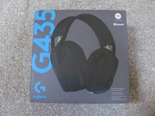 Logitech G435 Wireless Gaming Headset for PC, PlayStation 5/4 Black (981-001049)