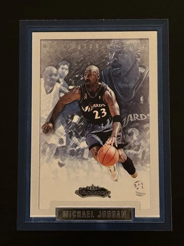 2002-03 Fleer Showcase MICHAEL JORDAN #1 Washington Wizards