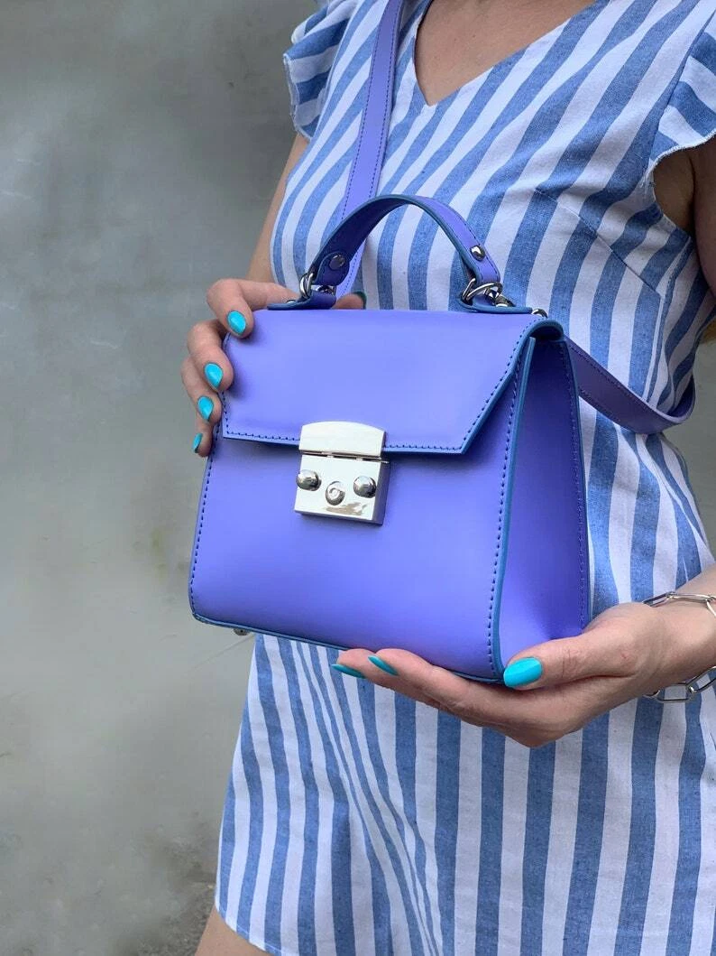 COACH Borsa a tracolla donna VERA PELLE nera donna borsa a tracolla regalo per lei