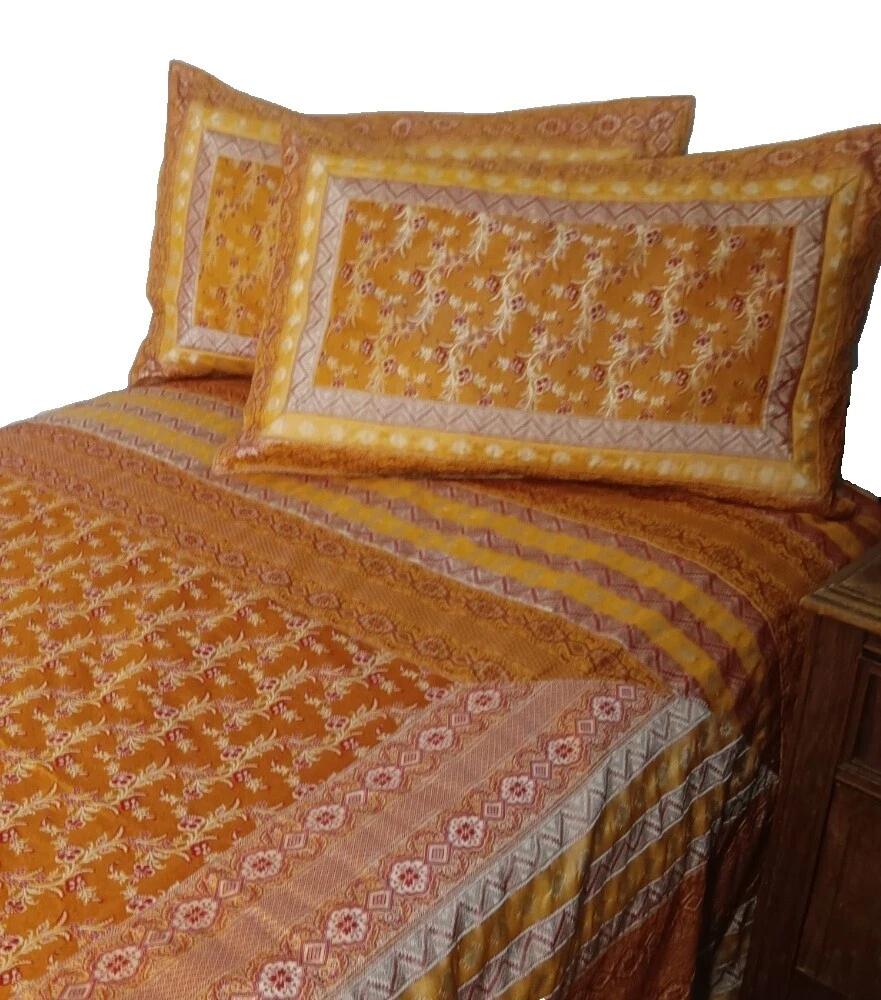 Mezcla de seda Queen Colchas