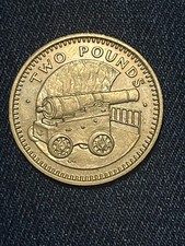 GIBRALTAR 2 POUND 1988 - POUNDS ELIZABETH II GIBRALTAR RDM - CANNON UNC